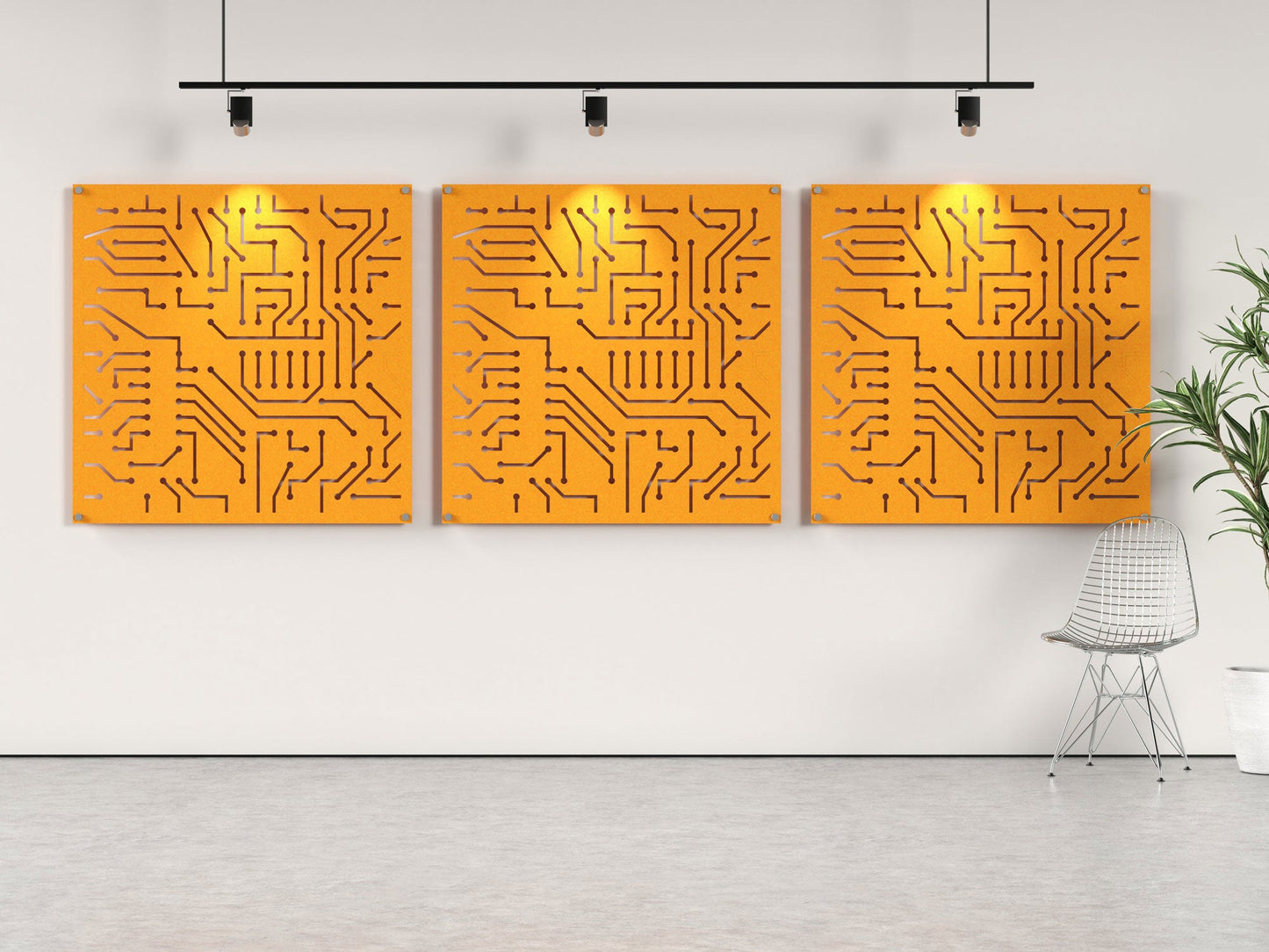 4x4 Acoustic Wall Panel - Wired For Sound