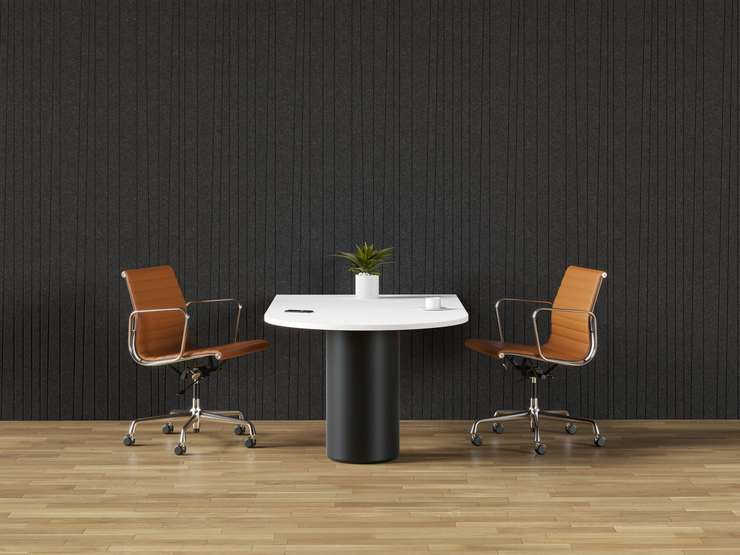 4x9 Acoustic Wall Covering - Bent Lines