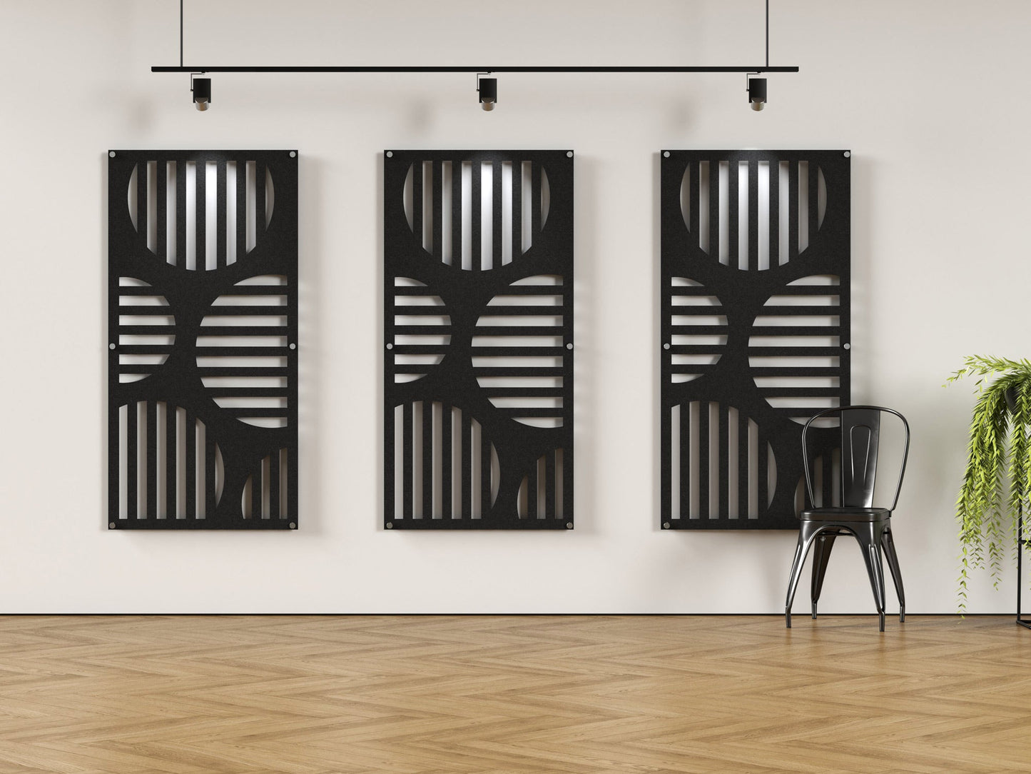 4x8 Acoustic Wall Panel - 5 Sunrises
