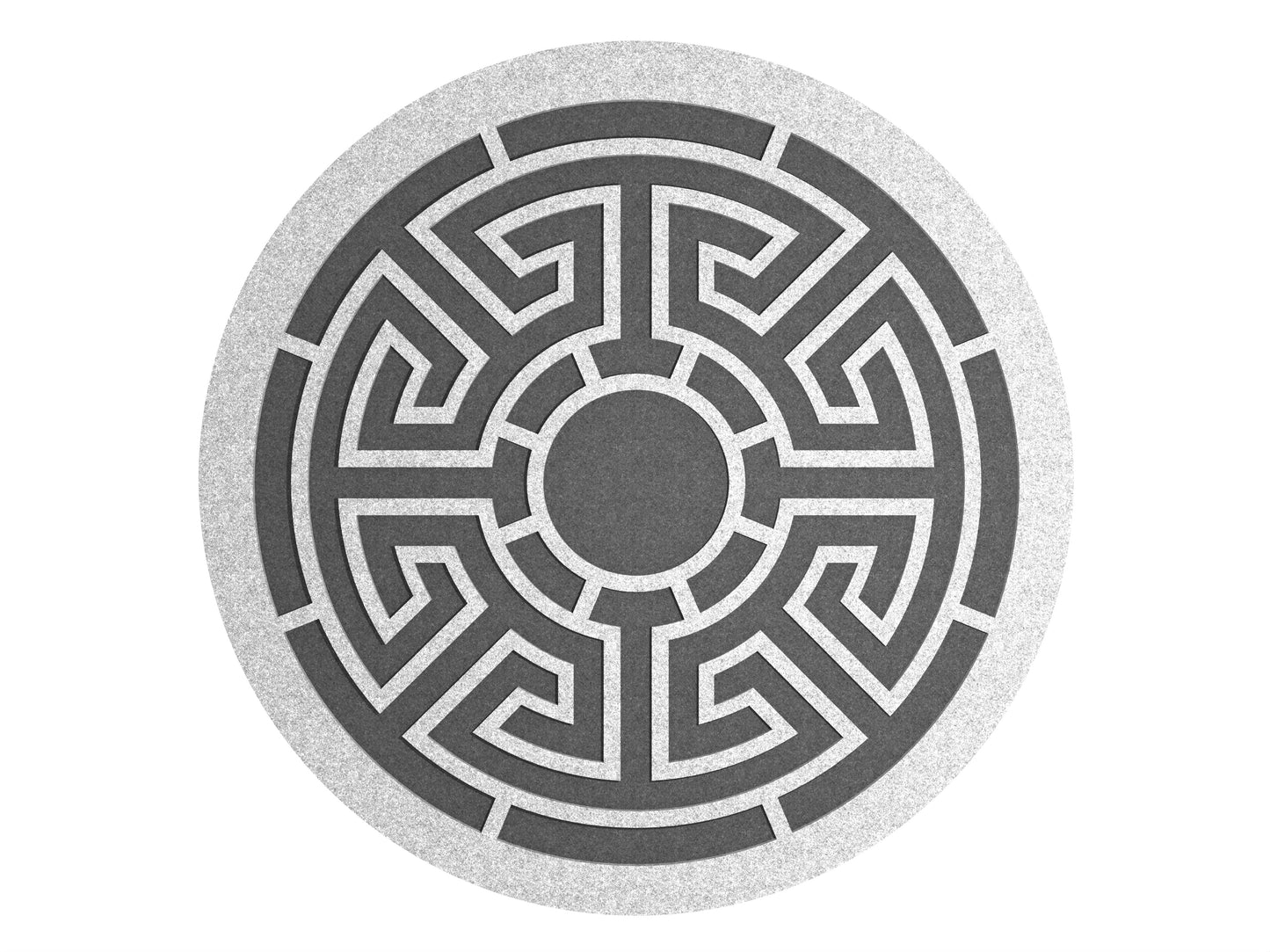 Acoustic Medallion Ceiling Cloud - Medieval