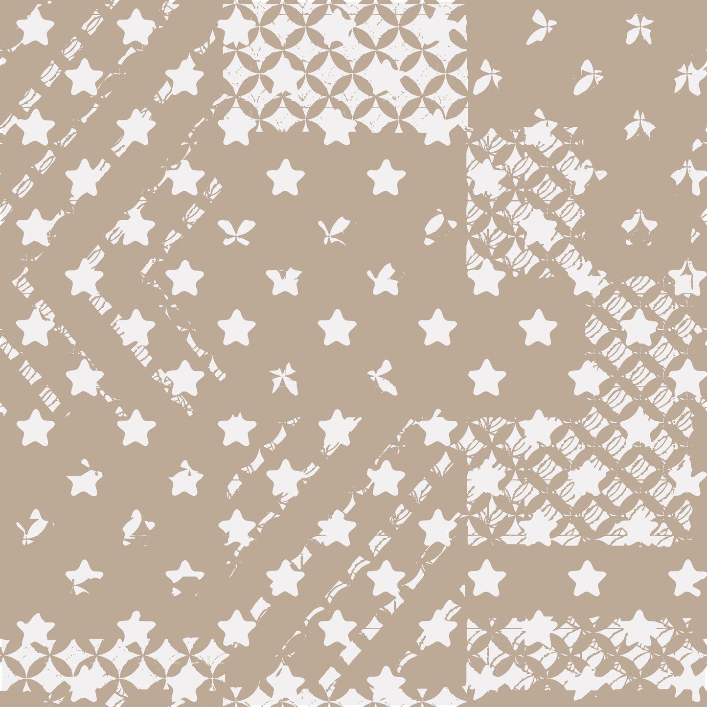 4x4 Printed Acoustic Wall Panel - Art W44011