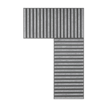 1" O.C Bevel Tile - 2 Tone - 4 Sides Beveled