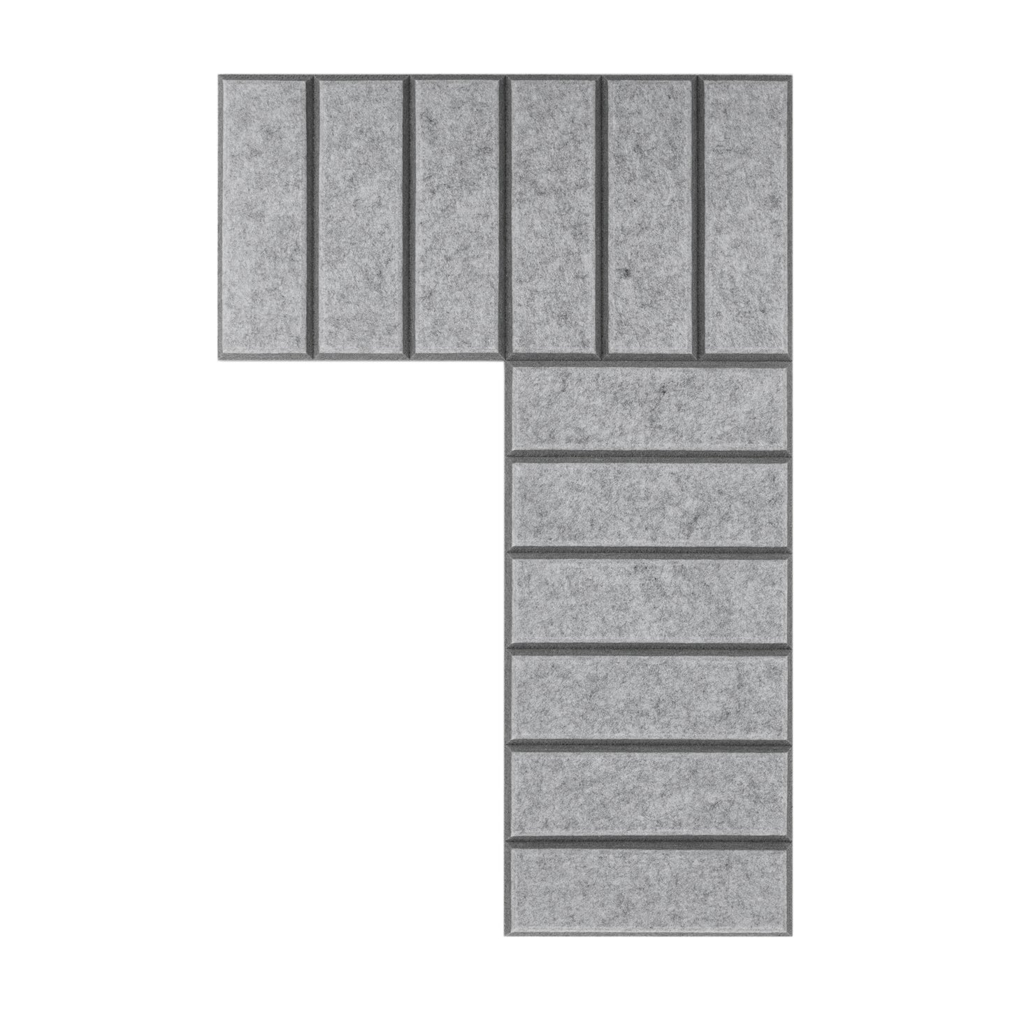 3" O.C Bevel Tile - 2 Tone - 4 Sides Beveled