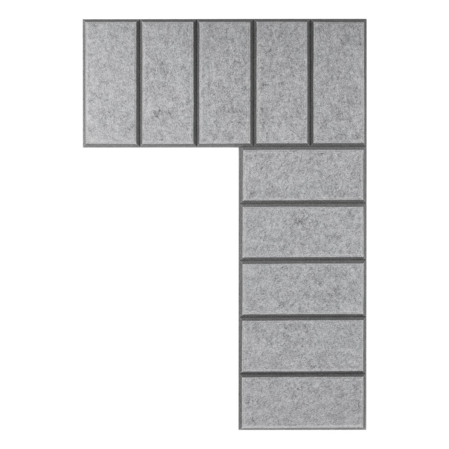 4" O.C Bevel Tile - 2 Tone - 4 Sides Beveled