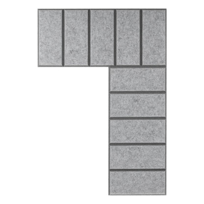 4" O.C Bevel Tile - 2 Tone - 4 Sides Beveled