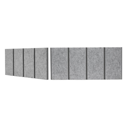 5" Vertical bevels - 2 Tone - Acoustic Wallcovering