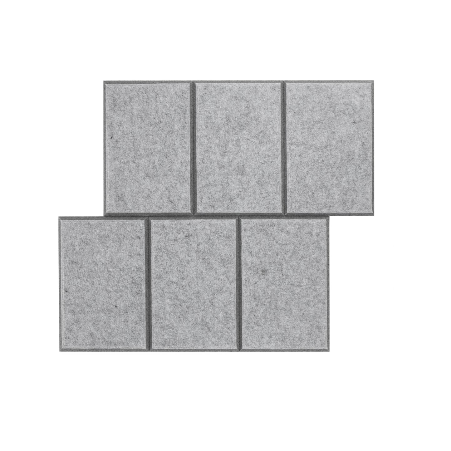 6" O.C Bevel Tile - 2 Tone - 4 Sides Beveled
