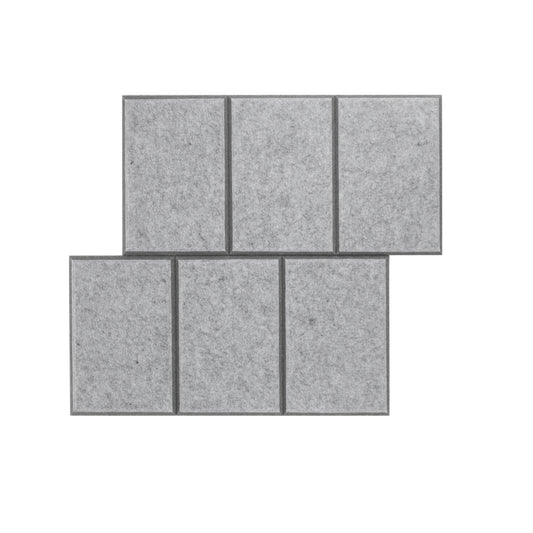 6" O.C Bevel Tile - 2 Tone - 4 Sides Beveled