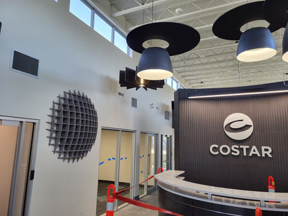 Acoustic 3D Wall Panel - Dome Diffuser 60"x60"x10"