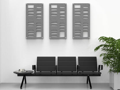 2x4 Acoustic Wall Panel - Abandoned Fence