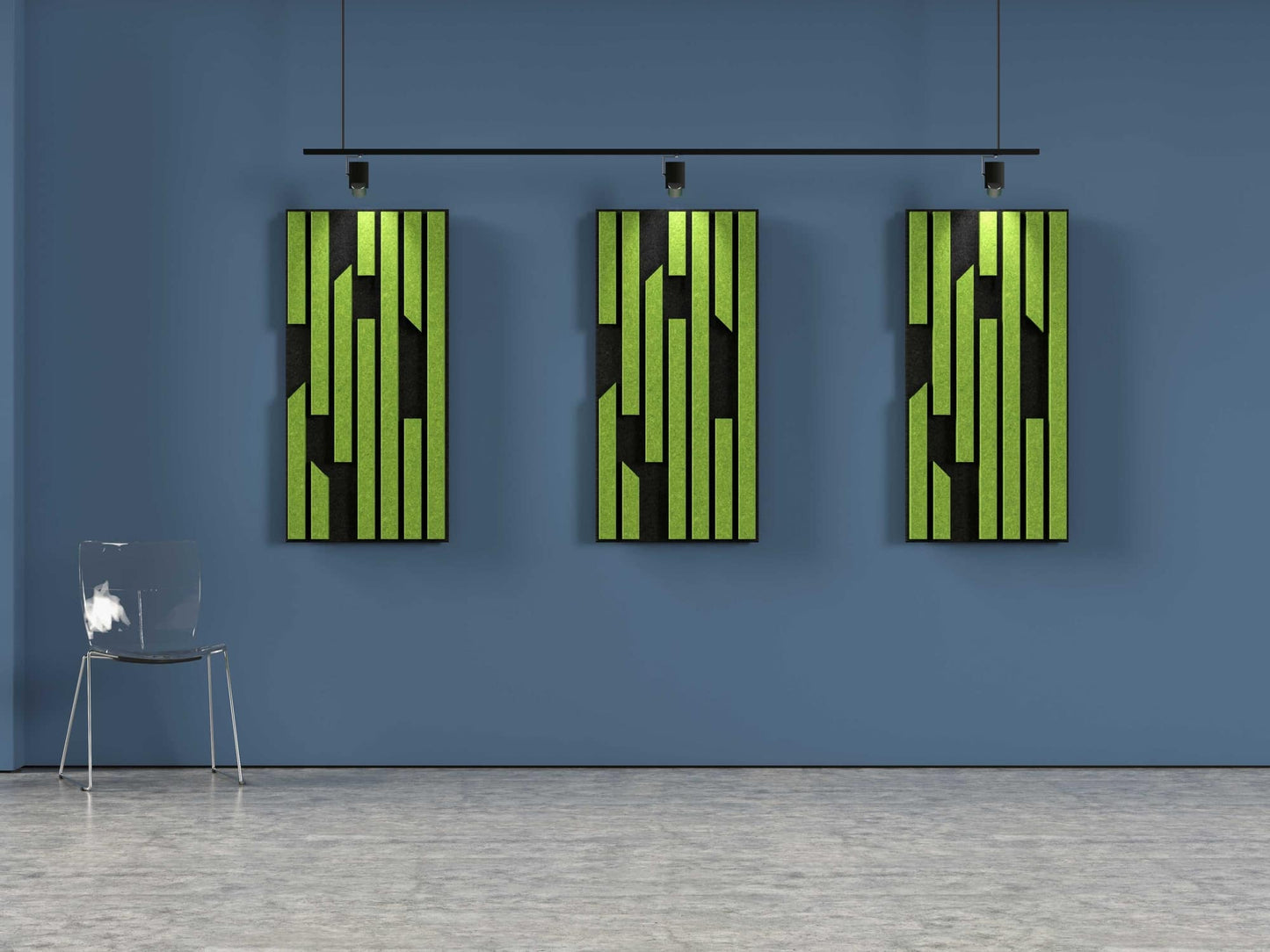 2x4 Acoustic Wall Panel - Bars