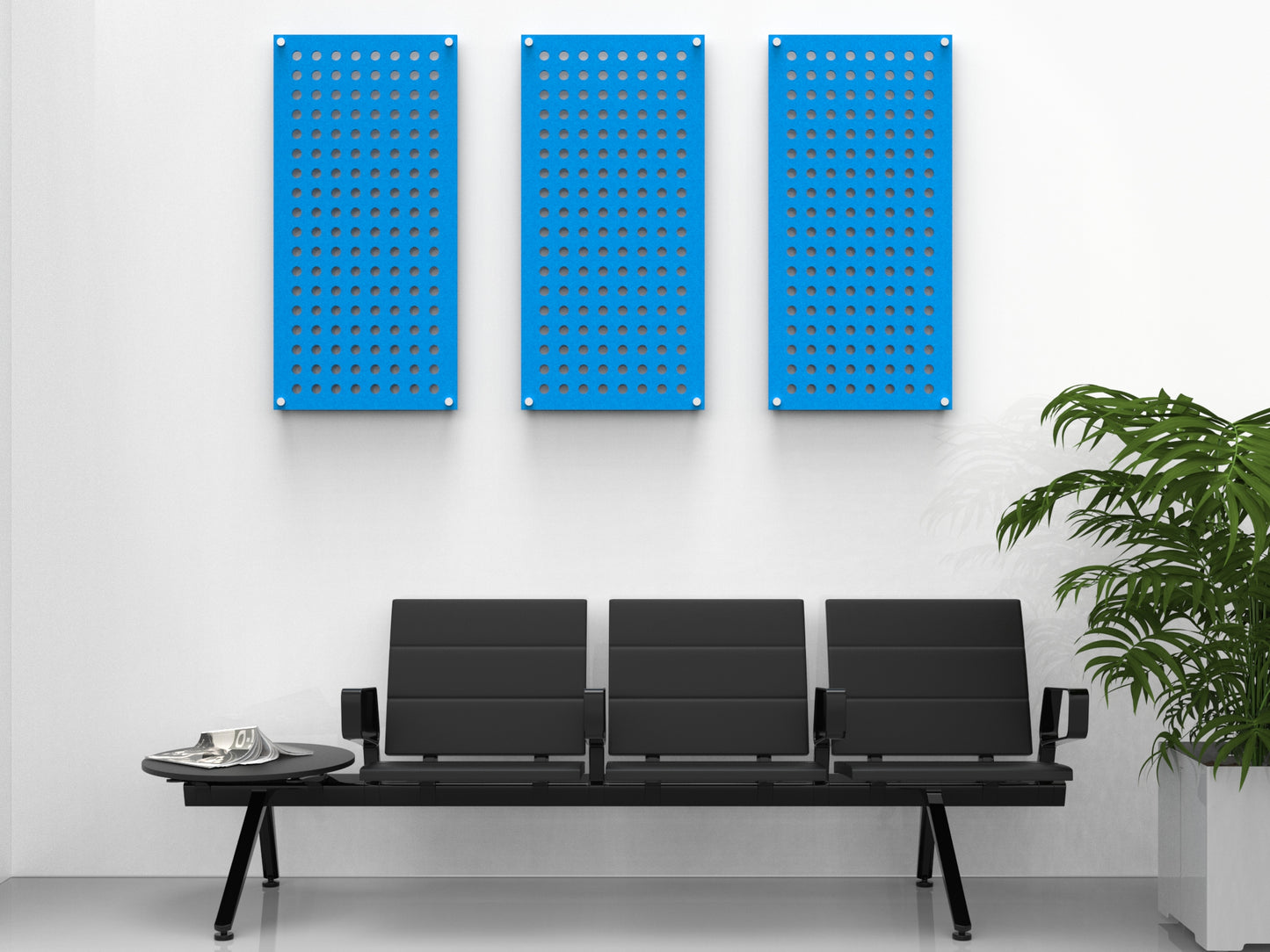 2x4 Acoustic Wall Panel - Symmetrical Circles