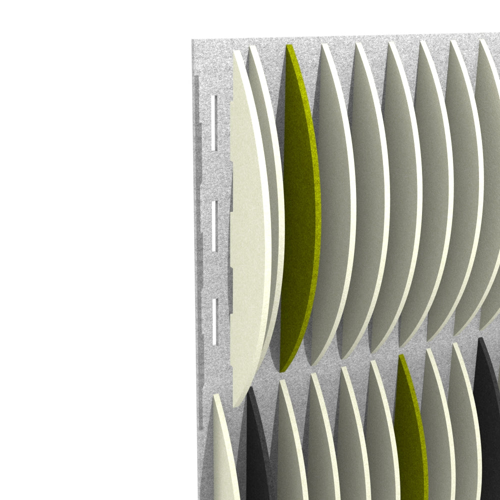 Acoustic 3D Wall Panel - Crescent Wall