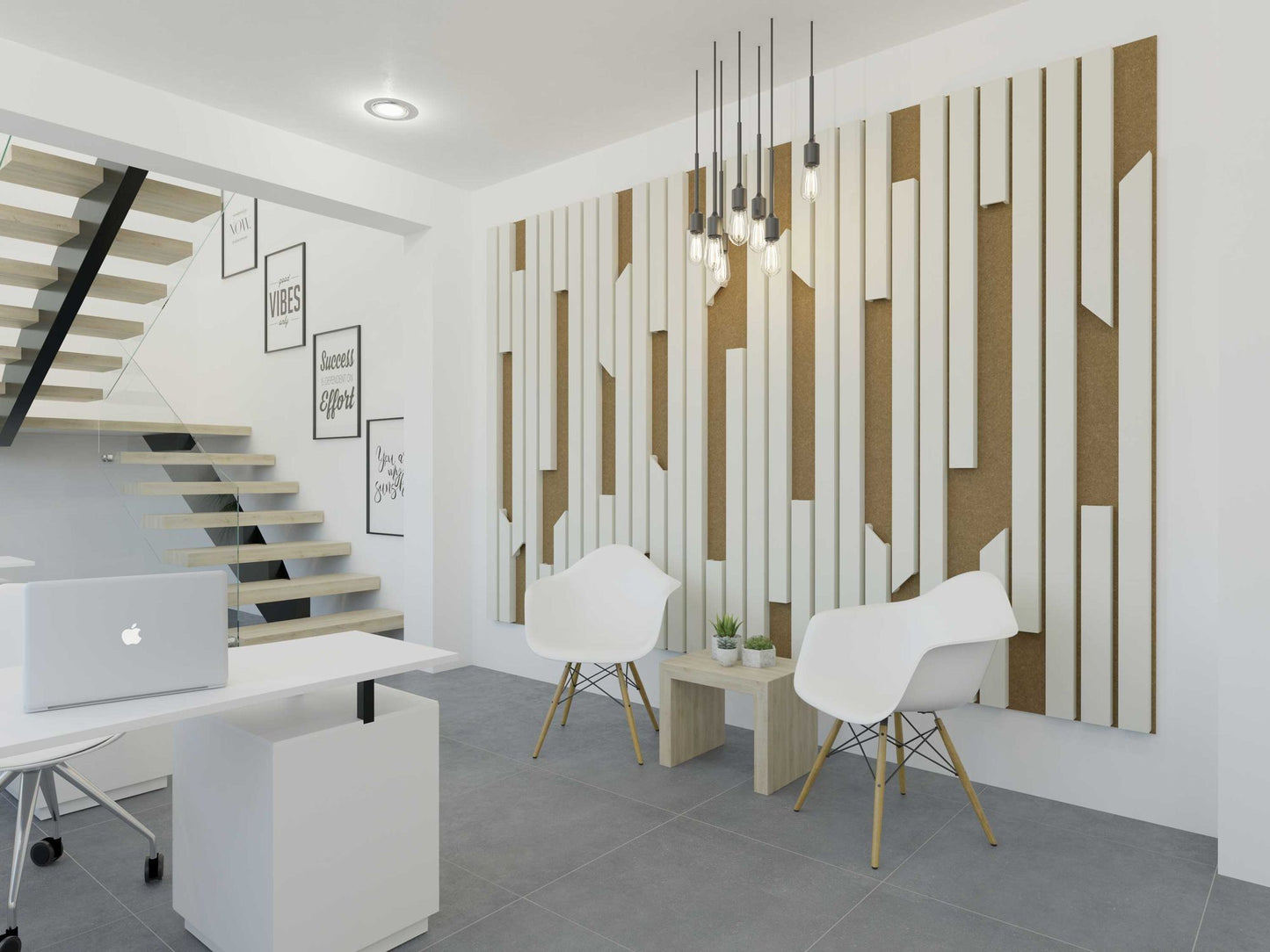Acoustic 3D Wall Panel - The Bars