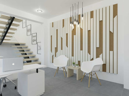 Acoustic 3D Wall Panel - The Bars