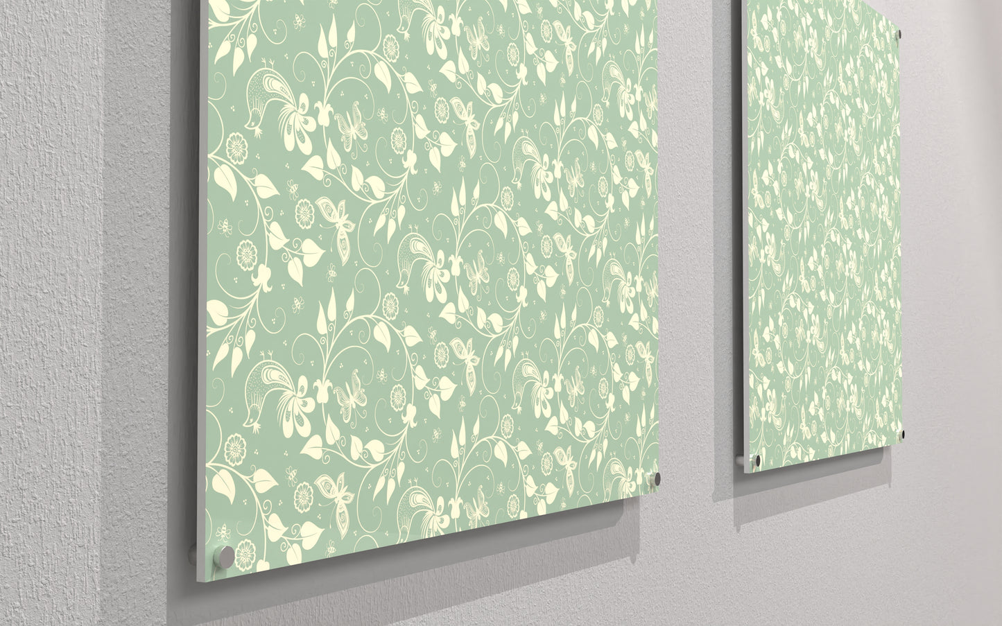 4x4 Printed Acoustic Wall Panel - Floral W44004