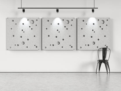 4x4 Acoustic Wall Panel - Orbs