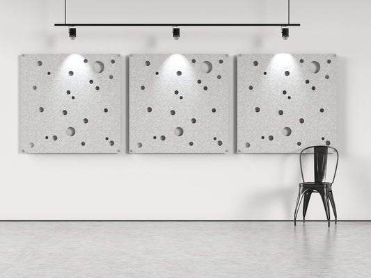 4x4 Acoustic Wall Panel - Orbs