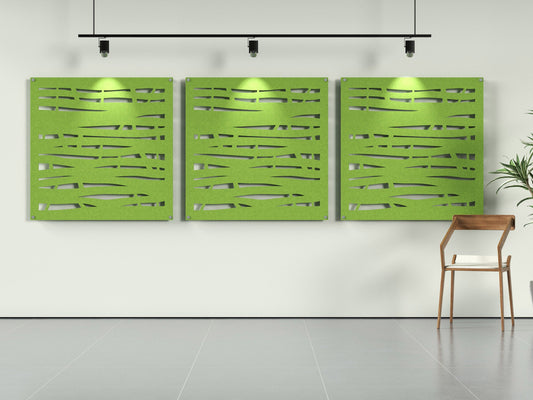 4x4 Acoustic Wall Panel - Overgrowth