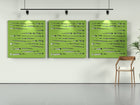 4x4 Acoustic Wall Panel - Overgrowth