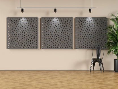 4x4 Acoustic Wall Panel - Squares