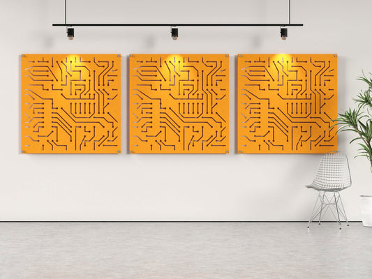 4x4 Acoustic Wall Panel - Wired For Sound