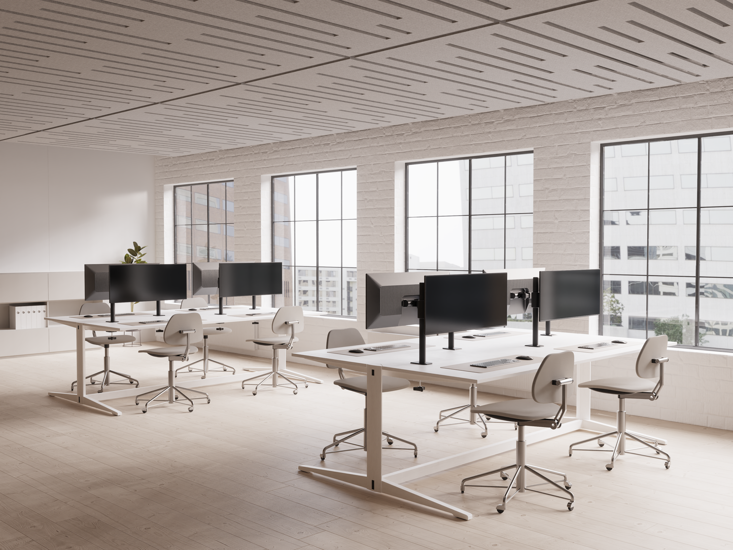 Large Geometric Cloud - Slats