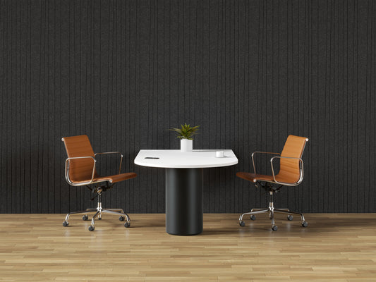 4x9 Acoustic Wall Covering - Bent Lines