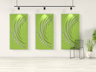 4x8 Acoustic Wall Panel - Chasing Circles