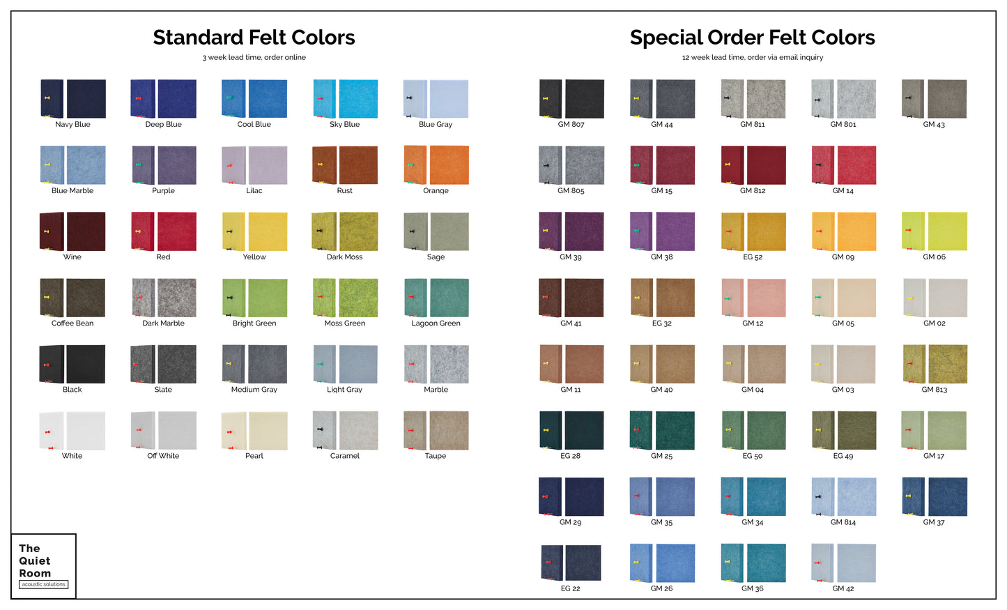 Acoustic Wall Tile - Beveled Rectangle