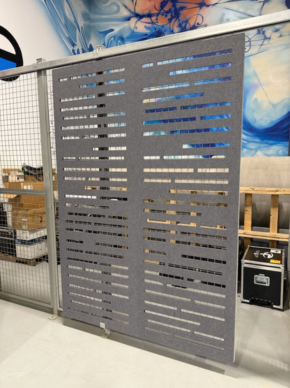 4x8 Acoustic Room Divider - Symmetrical Circles