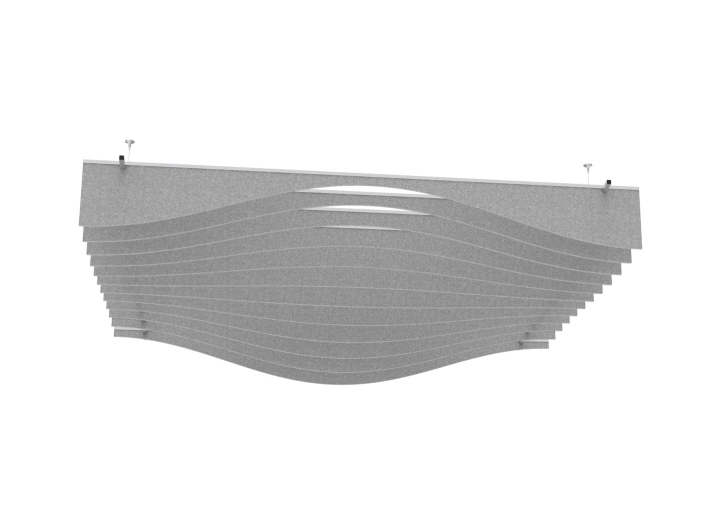 Acoustic Swell Baffle Assembly 12" High 8'x8'