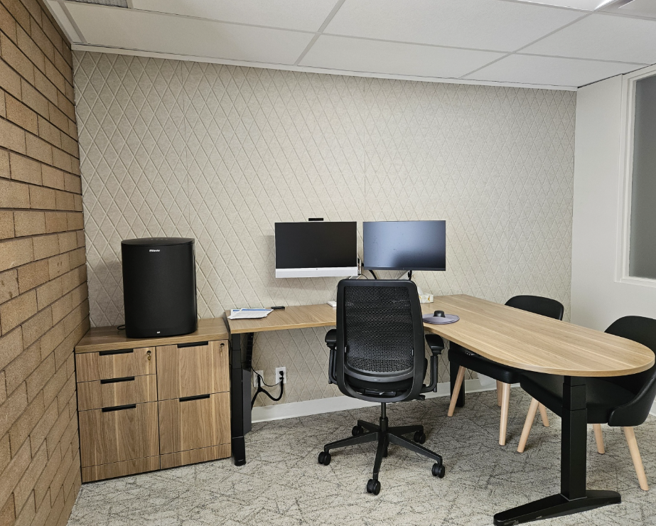 4x8 Acoustic Wall Covering - Beveled Rectangles