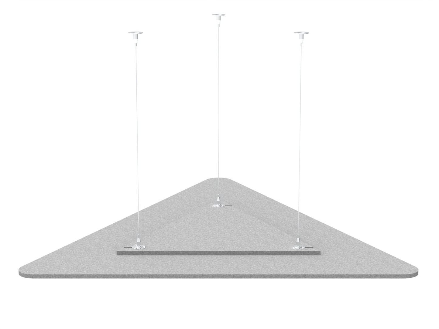 Acoustic Geometric Cloud - Large Equilateral Triangle 44-5/8"
