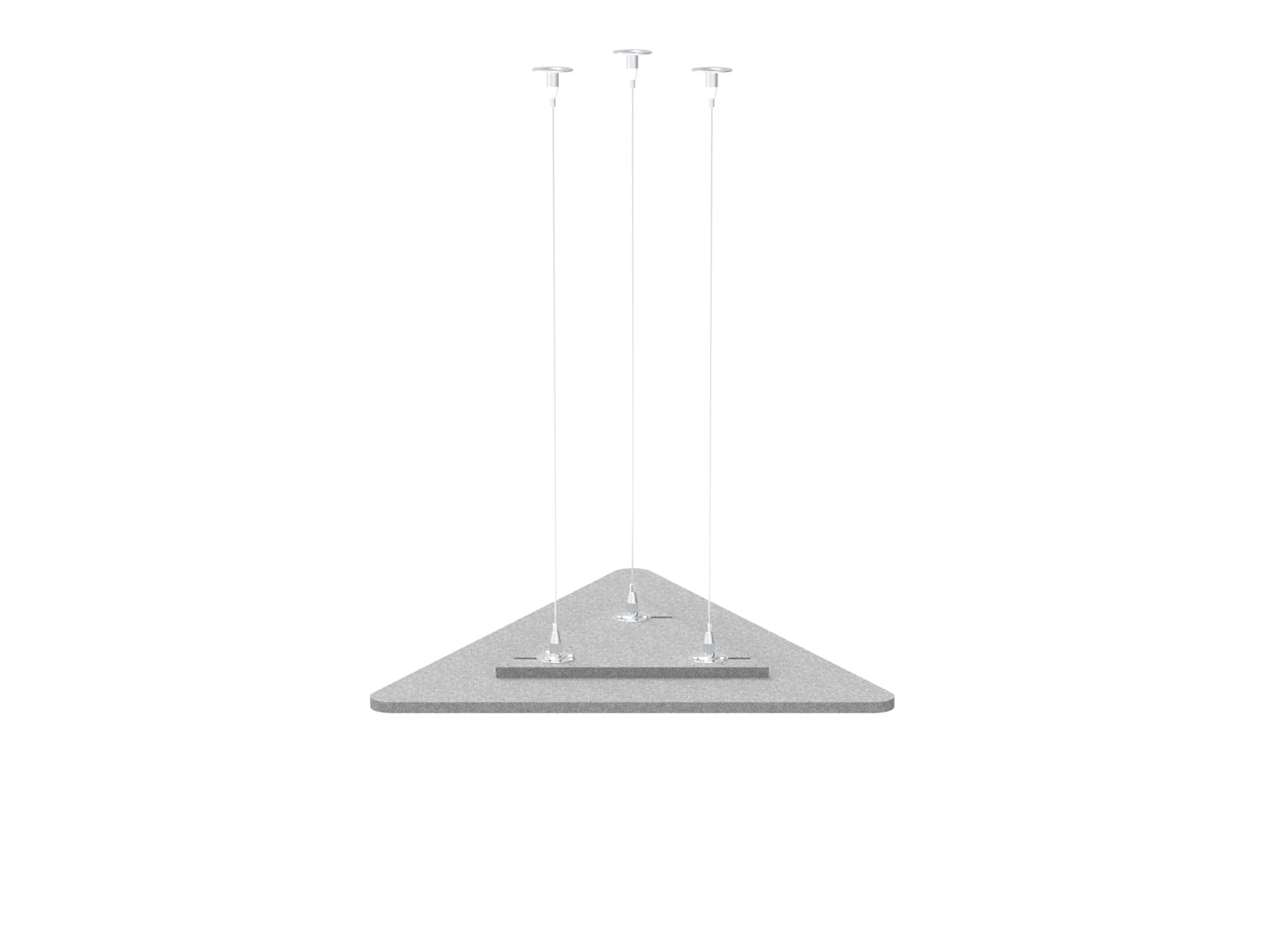 Acoustic Geometric Cloud - Small Equilateral Triangle 21-7/8"