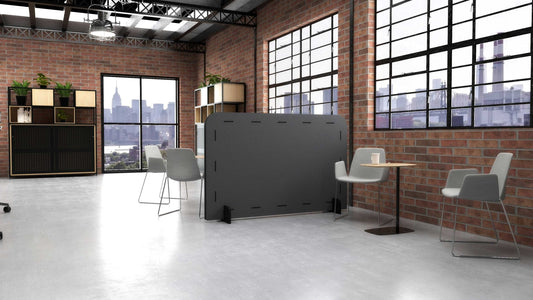 Acoustic Floor Partition - Double Sided