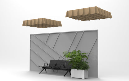 Acoustic Grid 12" High x 6'x6'