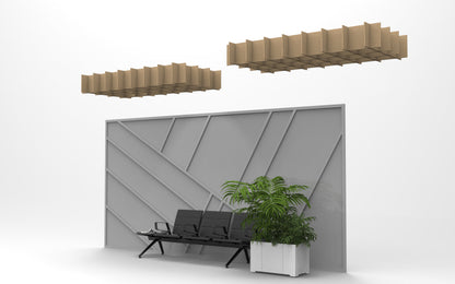 Acoustic Grid 12" High x 4'x8'