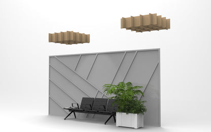 Acoustic Grid 12" High x 4'x4'