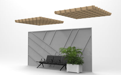 Acoustic Grid 6" High x 8'x8'