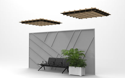 Acoustic Grid 6" High x 6'x6'