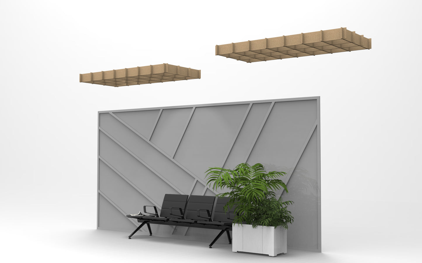 Acoustic Grid 6" High x 4'x8'