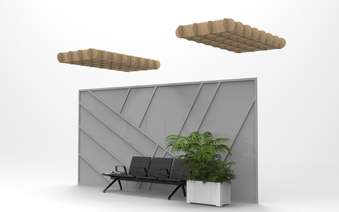 Acoustic Grid 9" High x 4'x8'