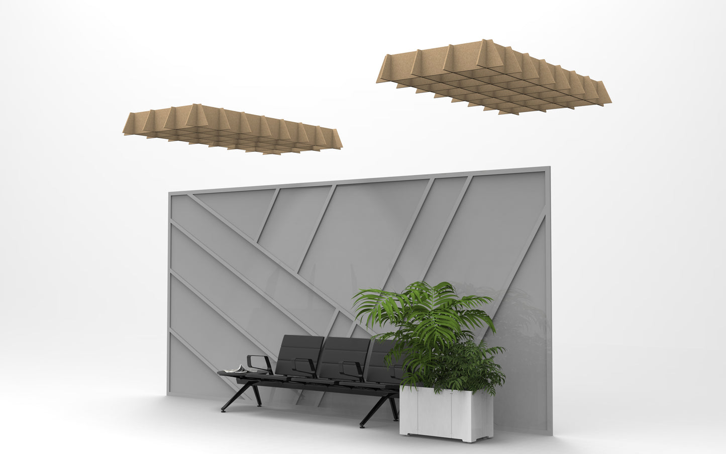 Acoustic Grid 9" High x 4'x8'