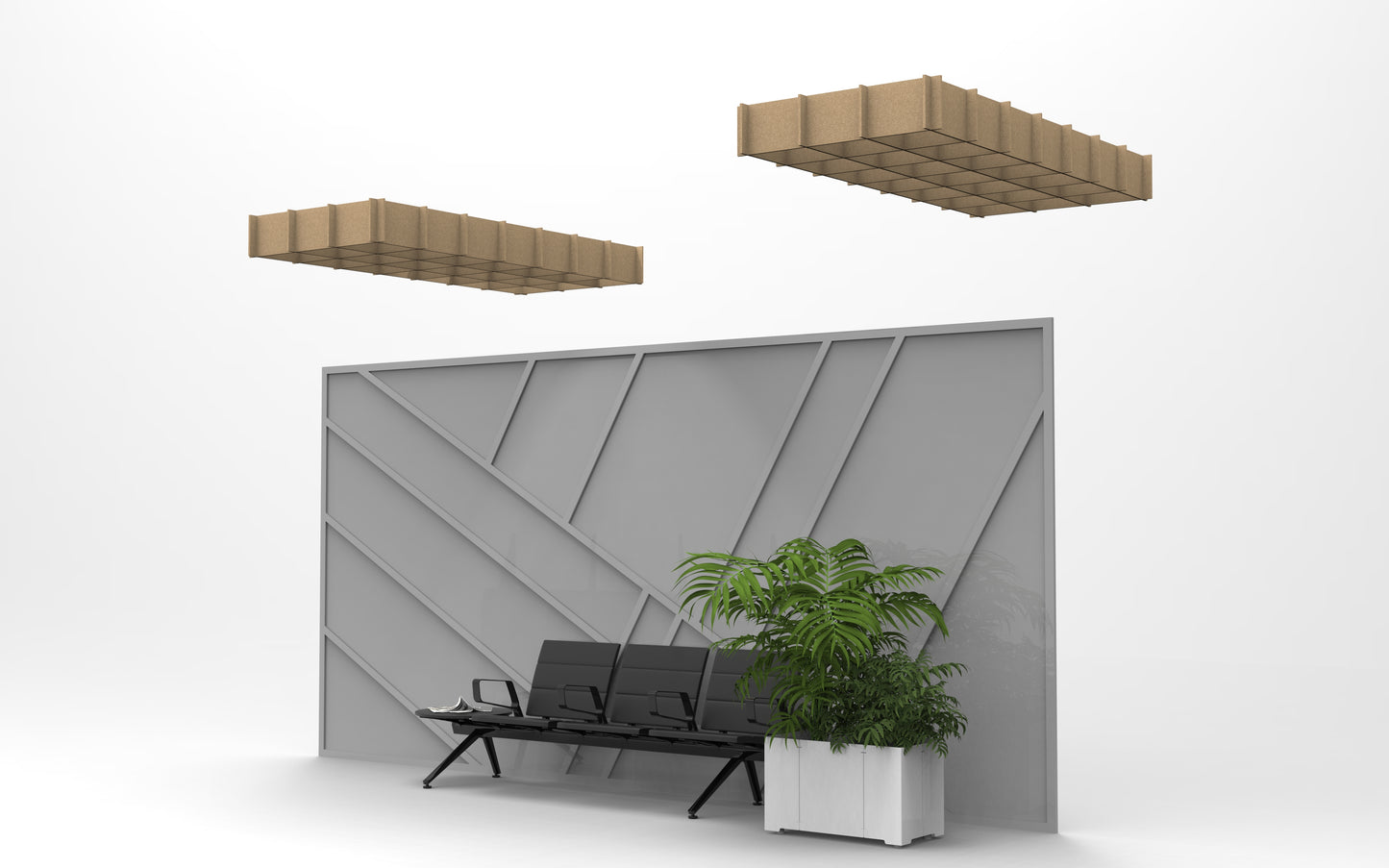 Acoustic Grid 9" High x 4'x8'