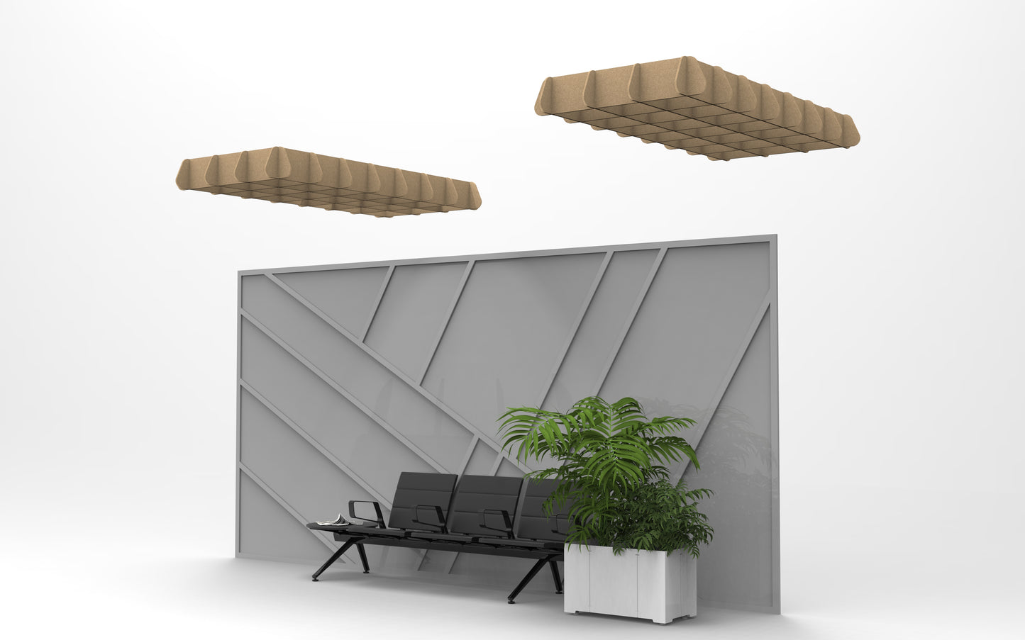 Acoustic Grid 9" High x 4'x8'