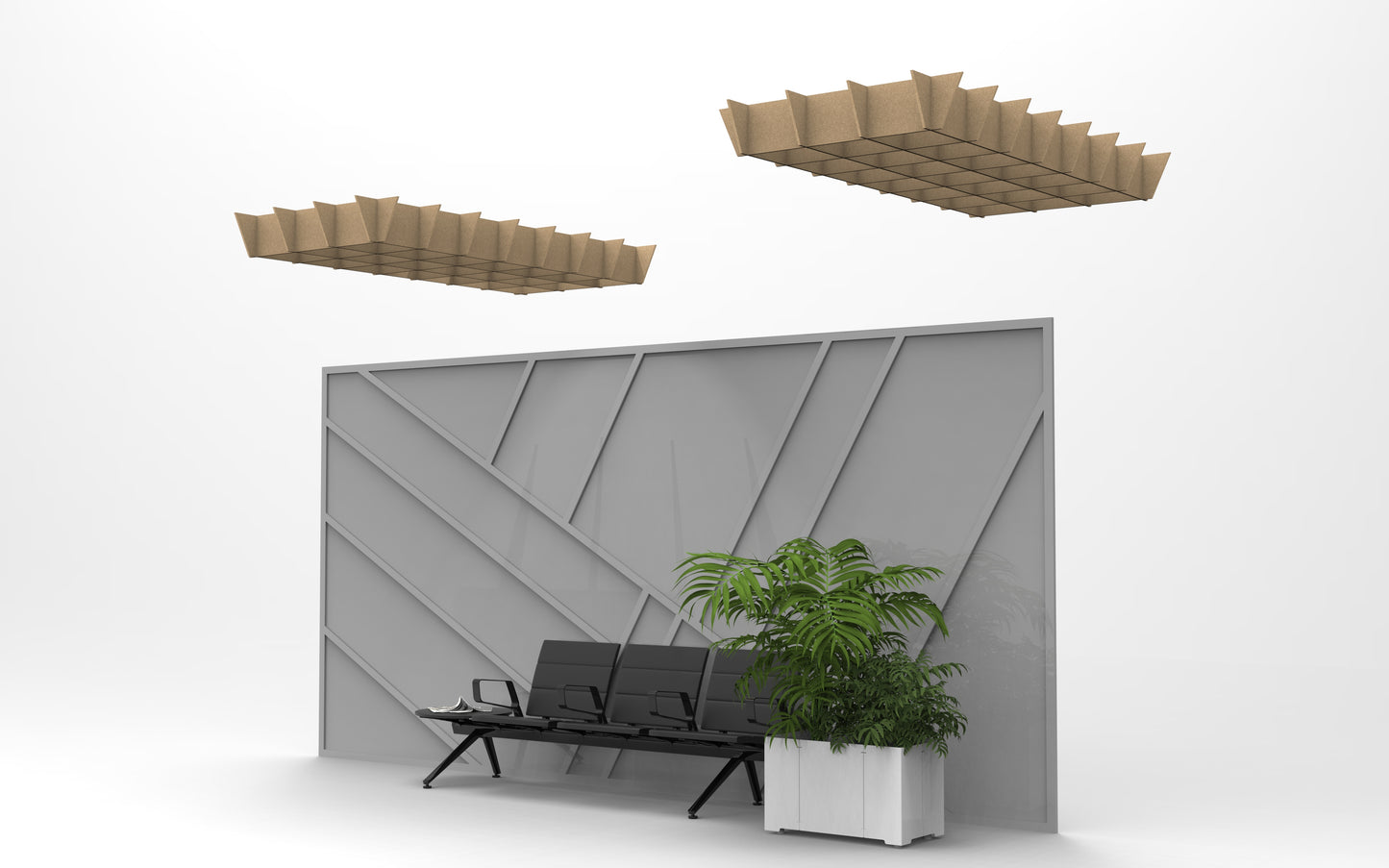 Acoustic Grid 9" High x 4'x8'