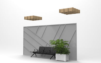 Acoustic Grid 9" High x 4'x4'