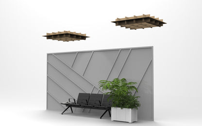 Acoustic Grid 9" High x 4'x4'