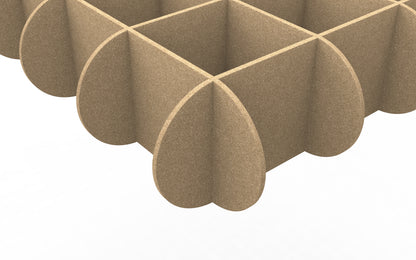 Grid Cloud Edge Profile 12" High